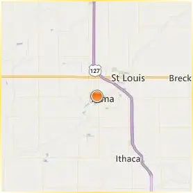 Alma College Location Map Alma College Location Map