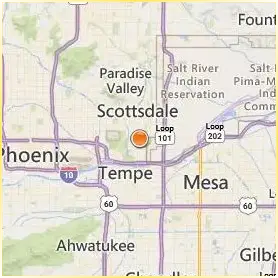 Arizona State University Digital Immersion Location Map Arizona State University Digital Immersion Location Map