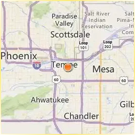 Arizona State University Immersion Location Map Arizona State University Immersion Location Map