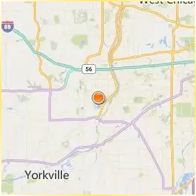 Aurora University Location Map Aurora University Location Map