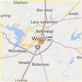 Baylor University Location Map Baylor University Location Map