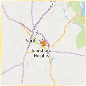 Central Carolina Community College Location Map Central Carolina Community College Location Map