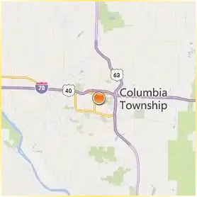 Columbia College Location Map Columbia College Location Map