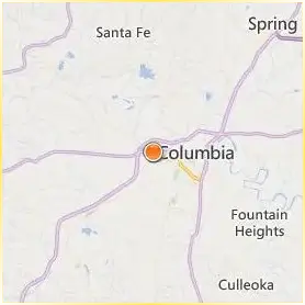 Columbia State Community College Location Map Columbia State Community College Location Map