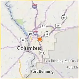 Columbus State University Location Map Columbus State University Location Map