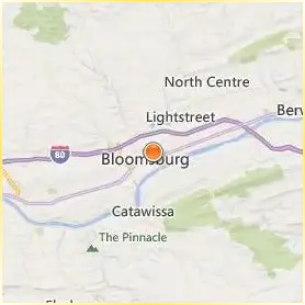 Commonwealth University of Pennsylvania Location Map Commonwealth University of Pennsylvania Location Map