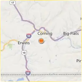 SUNY Corning Community College Location Map SUNY Corning Community College Location Map