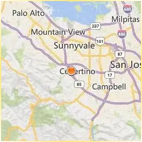 De Anza College Location Map De Anza College Location Map