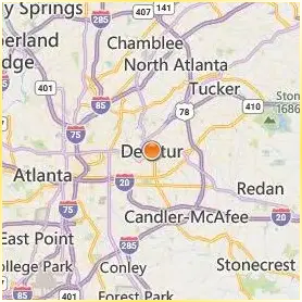 DeVry University Georgia Location Map DeVry University Georgia Location Map