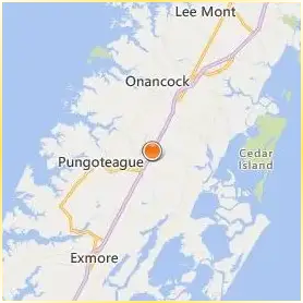 Eastern Shore Community College Location Map Eastern Shore Community College Location Map
