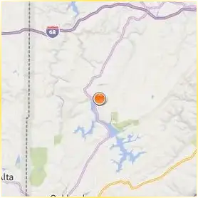 Garrett College Location Map Garrett College Location Map
