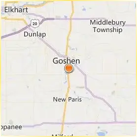 Goshen College Location Map Goshen College Location Map