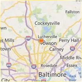 Goucher College Location Map Goucher College Location Map