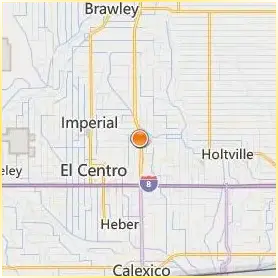 Imperial Valley College Location Map Imperial Valley College Location Map