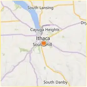 Ithaca College Location Map Ithaca College Location Map