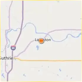 Langston University Location Map Langston University Location Map