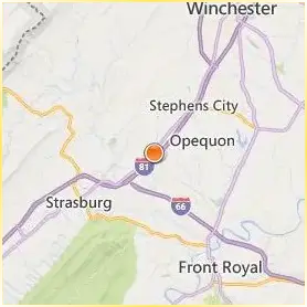 Laurel Ridge Community College Location Map Laurel Ridge Community College Location Map
