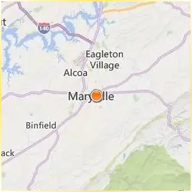 Maryville College Location Map Maryville College Location Map