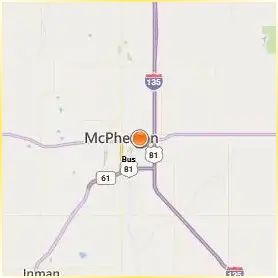 McPherson College Location Map McPherson College Location Map