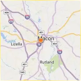 Mercer University Location Map Mercer University Location Map