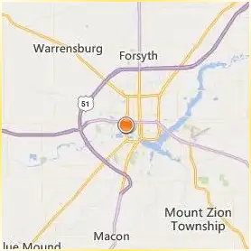 Millikin University Location Map Millikin University Location Map