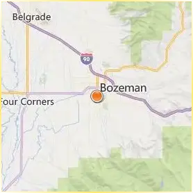Montana State University Location Map Montana State University Location Map