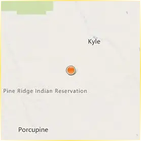 Oglala Lakota College Location Map Oglala Lakota College Location Map