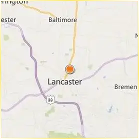 Ohio University Lancaster Location Map Ohio University Lancaster Location Map