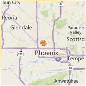 Phoenix College Location Map Phoenix College Location Map