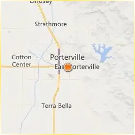 Porterville College Location Map Porterville College Location Map