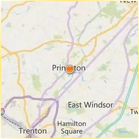 Princeton University Location Map Princeton University Location Map