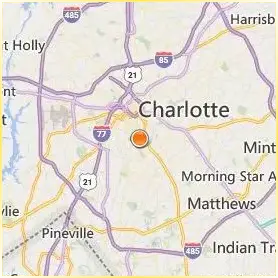 Queens University of Charlotte Location Map Queens University of Charlotte Location Map