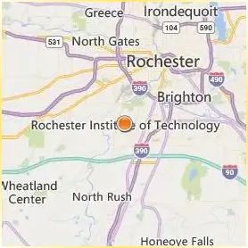 Rochester Institute of Technology Location Map Rochester Institute of Technology Location Map