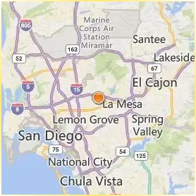 San Diego State University Location Map San Diego State University Location Map