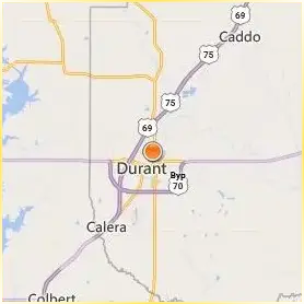 Southeastern Oklahoma State University Location Map Southeastern Oklahoma State University Location Map
