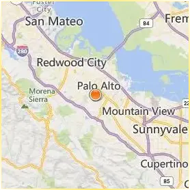 Stanford University Location Map Stanford University Location Map
