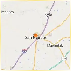 Texas State University Location Map Texas State University Location Map