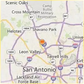 The Art Institute of San Antonio Location Map The Art Institute of San Antonio Location Map