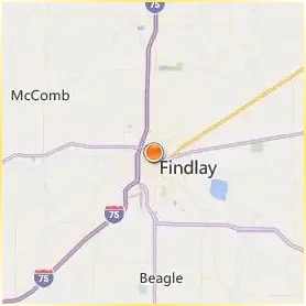 The University of Findlay Location Map The University of Findlay Location Map