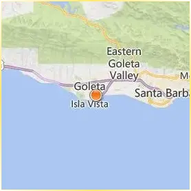 University of California Santa Barbara Location Map University of California Santa Barbara Location Map