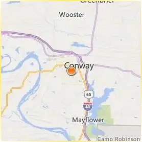 University of Central Arkansas Location Map University of Central Arkansas Location Map