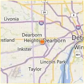 University of Michigan Dearborn Location Map University of Michigan Dearborn Location Map