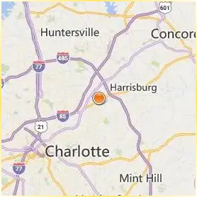 University of North Carolina at Charlotte Location Map University of North Carolina at Charlotte Location Map