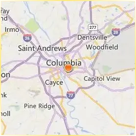 University of South Carolina Columbia Location Map University of South Carolina Columbia Location Map
