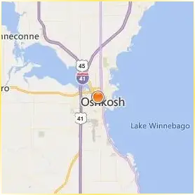 University of Wisconsin Oshkosh Location Map University of Wisconsin Oshkosh Location Map