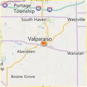 Valparaiso University Location Map Valparaiso University Location Map
