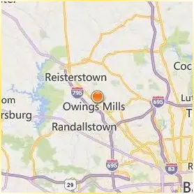 Stevenson University Location Map Stevenson University Location Map