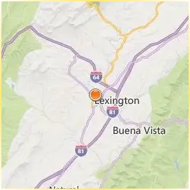 Washington and Lee University Location Map Washington and Lee University Location Map