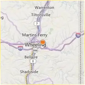 Wheeling University Location Map Wheeling University Location Map